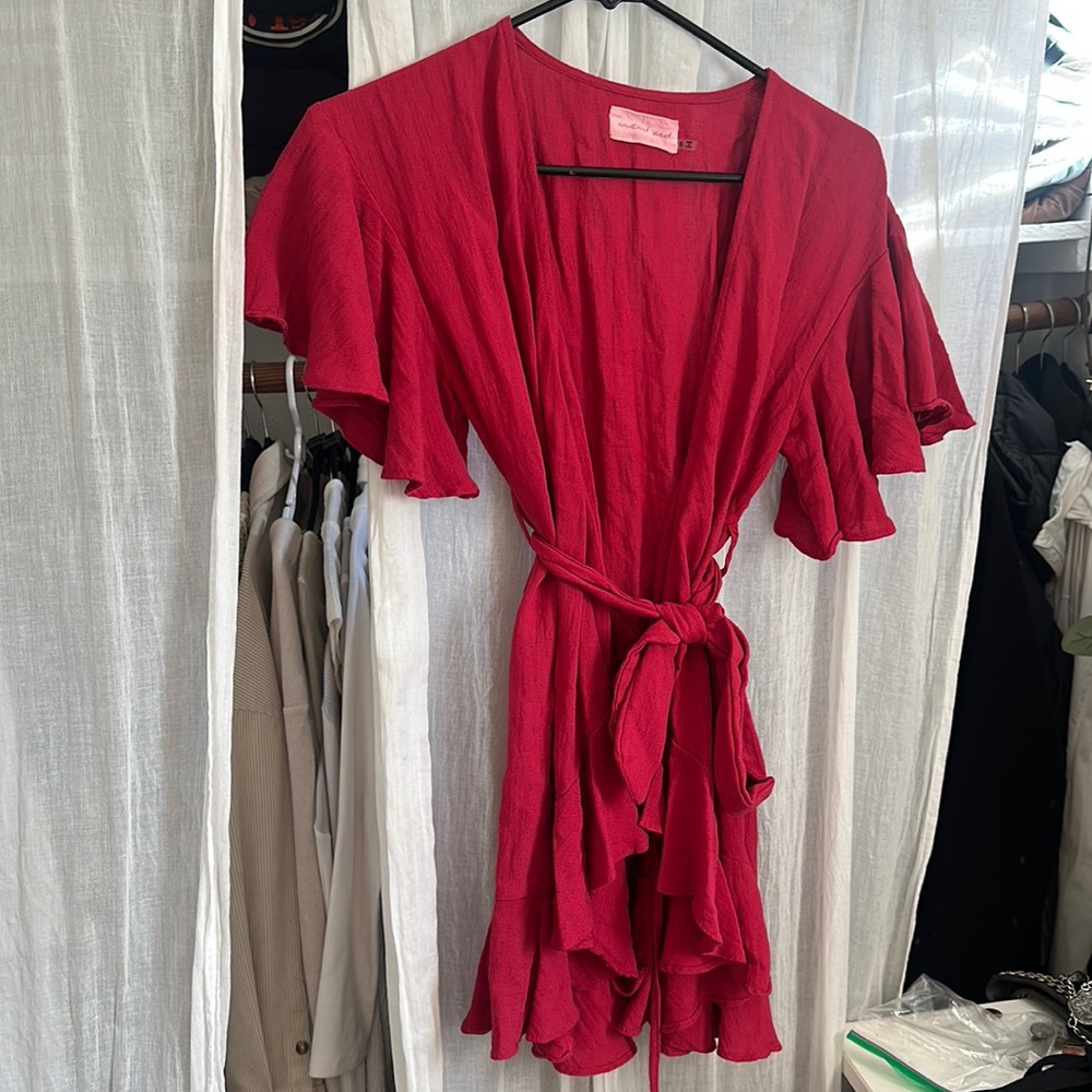 mustard Seed tie dress